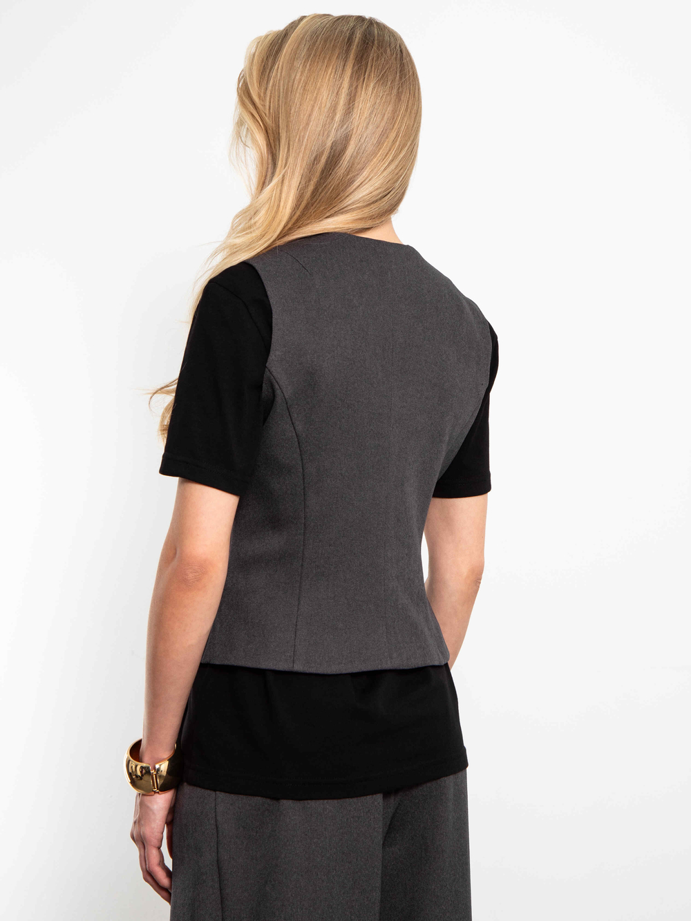 Жилет классический Basic (графит)