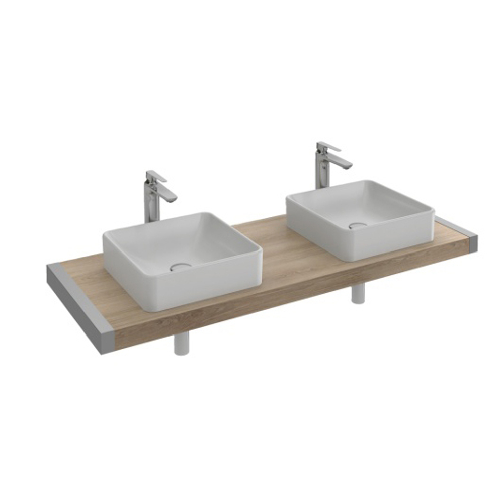 Раковина накладная Jacob Delafon Vox 40х40см. EVG102-00 без отверстия для смесителя