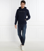 Худи LINEAR LOGO HOODIE EXT Tommy Jeans - темно-синий(DM0DM17985)