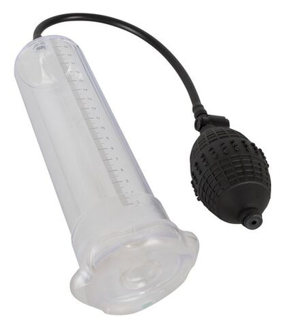 Помпа для пениса Mister Boner Starter - 21,5 см. (Цвет: прозрачный)