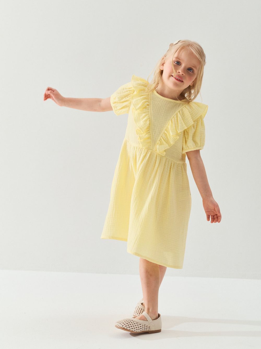 Платье муслиновое "Банан"