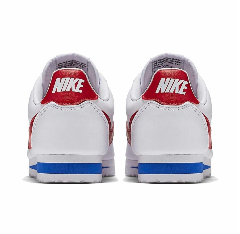 Женские кроссовки Nike Cortez Leather 'White Red' 807471-103