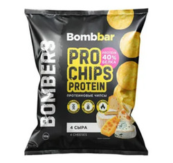 Bombbar Чипсы цельнозерновые протеиновые со вкусом NEW (50 гр.)