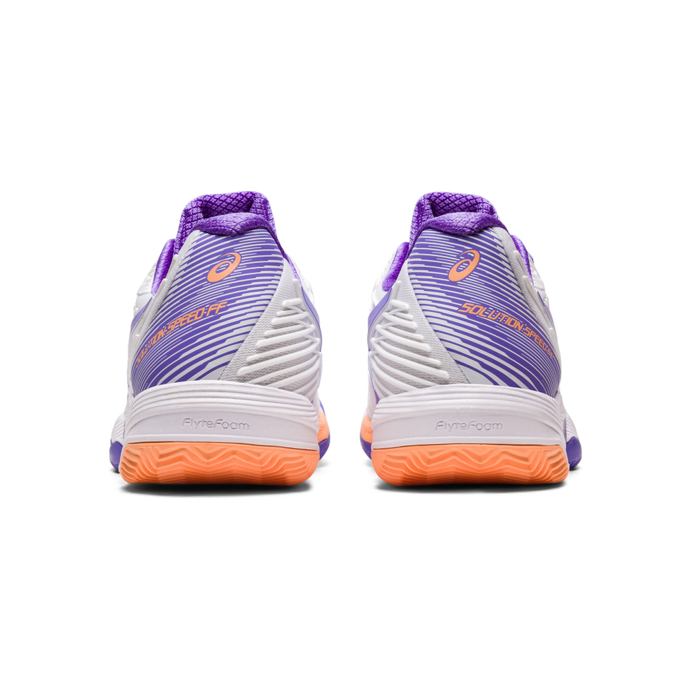 Женские теннисные кроссовки ASICS Solution Speed FF 2 Clay Court Shoe Women - White, Lilac