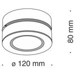 Потолочный светильник Technical C023CL-L20B