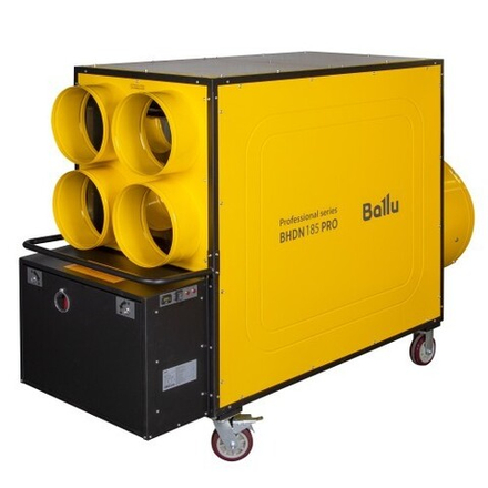 Тепловая пушка на дизтопливе непрямого нагрева BALLU BHDN-185 PRO мобильная НС-1657009