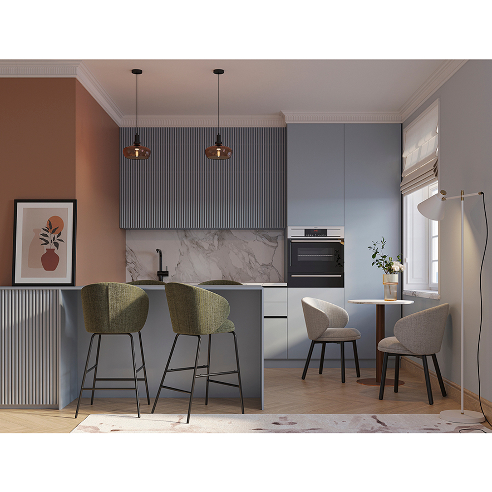 Стул comfy, рогожка, топленое молоко