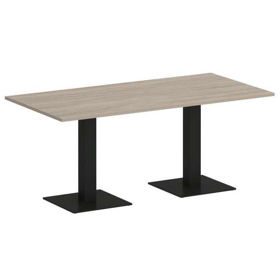 Onix Direct Стол прямоугольный O.SPRG-4 Дуб Аттик/Металл Черный 1800*900*750