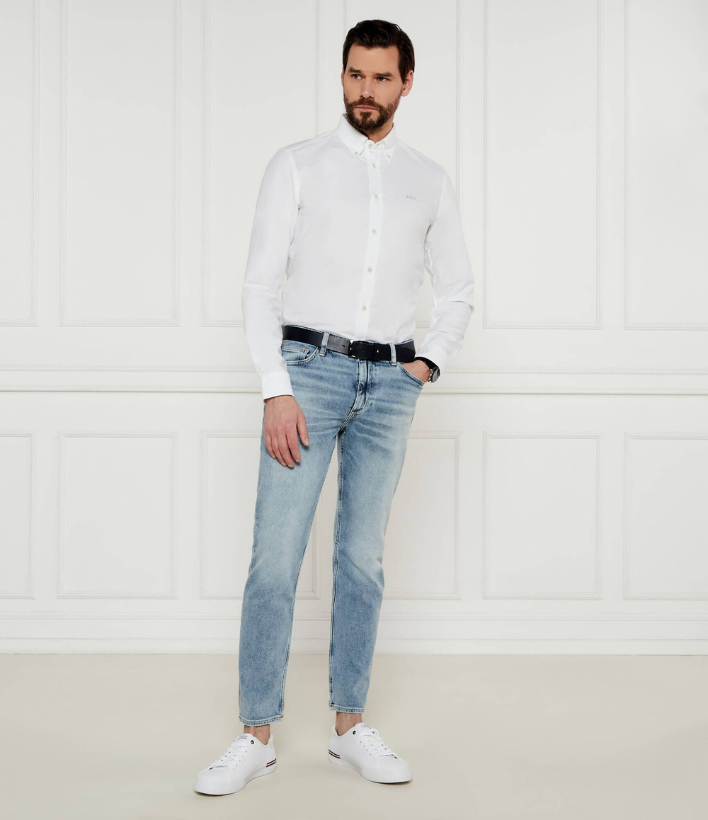 Рубашка H-ROAN-BD-E-C1-243 BOSS BLACK - белый(50521996)