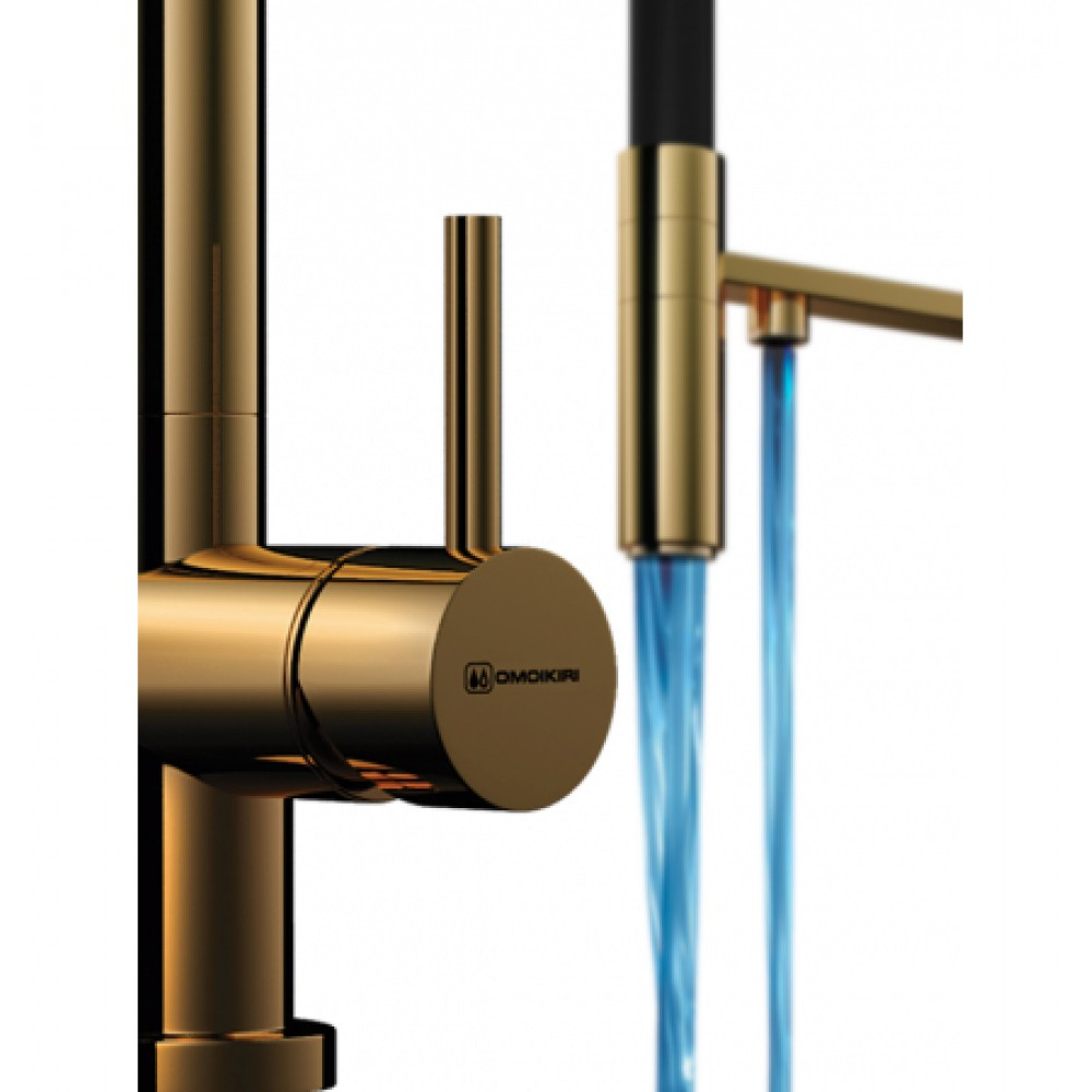 Кухонный смеситель Omoikiri Kanto-PVD-LG