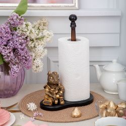 Держатель для полотенец Дракон Раймонд Каштан Бронза