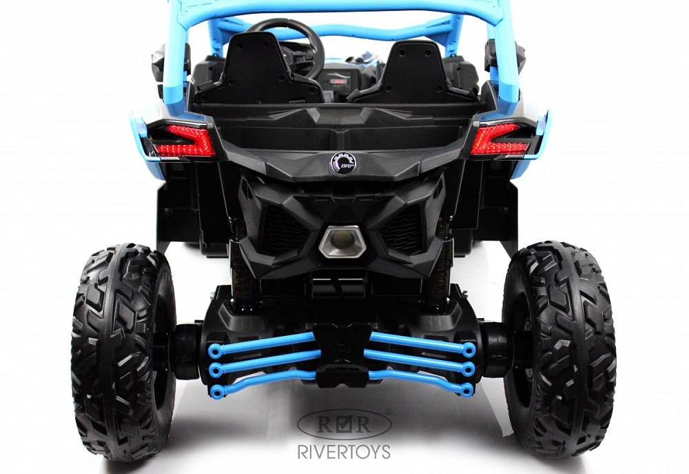 Детский электромобиль RiverToys BRP Can-Am Maverick Y111YY синий