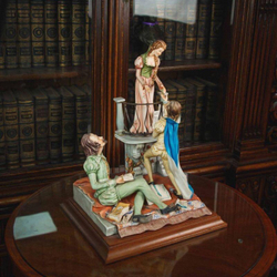 Винтаж: Фарфоровая мануфактура Capodimonte «Ромео и Джульетта»