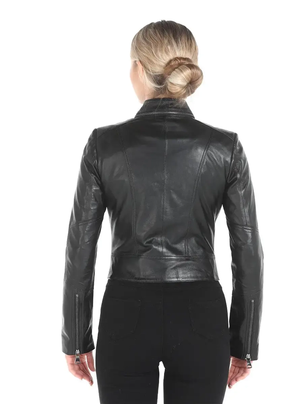 Косуха кожаная куртка женская Турция