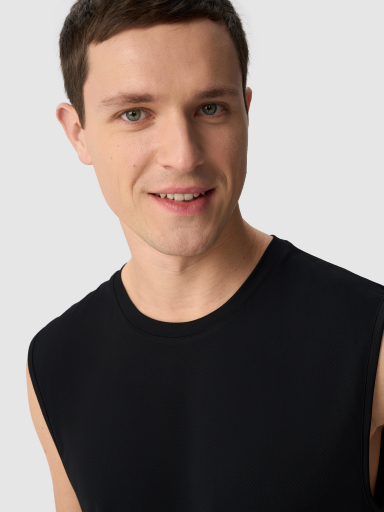 Майка мужская GRI Фитнес чёрная