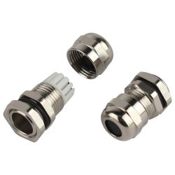 Кабельный ввод сальник ЭРА NO-224-255 латунный PGM 7 (d отв.12.5 мм / d провод.3-6.5 мм) IP68 (упаковка 5 штук) | Кабельные вводы (сальники)