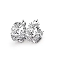 Серьги VAN CLEEF & ARPELS Perlee Clover