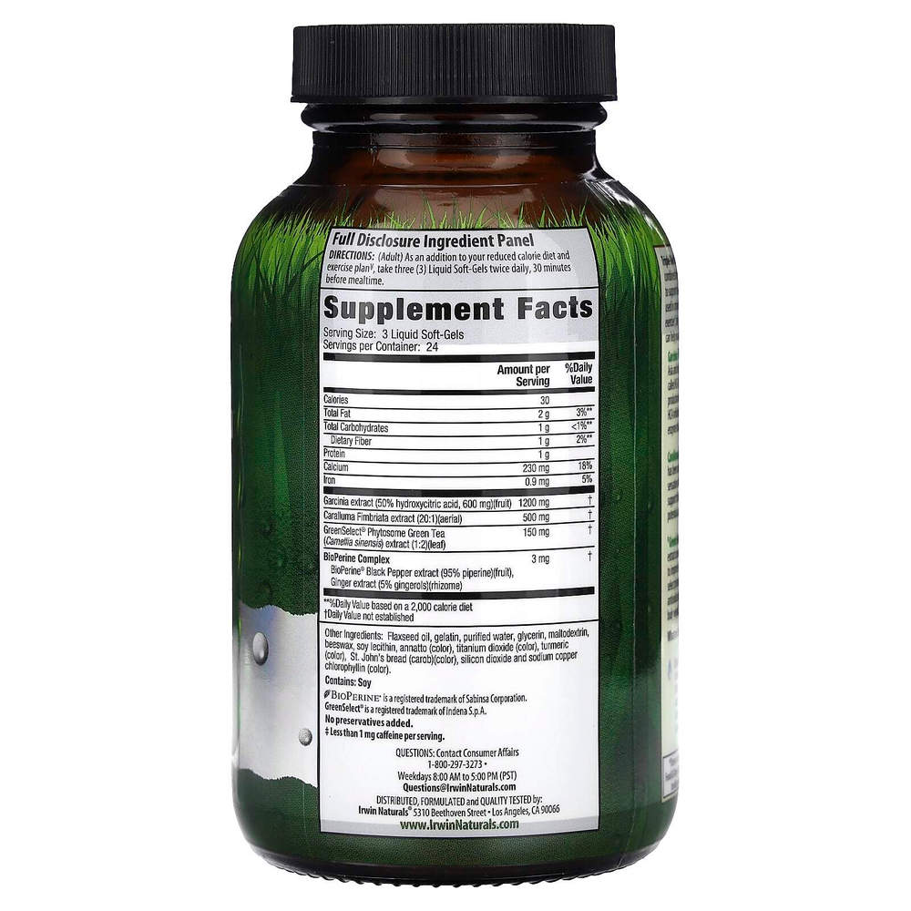 Irwin Naturals, Triple-Diet Fat Restore, Max Accelerator, 72 желатиновых капсулы