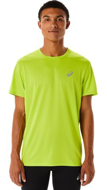 Мужская теннисная футболка Asics Core SS Top - lime zest