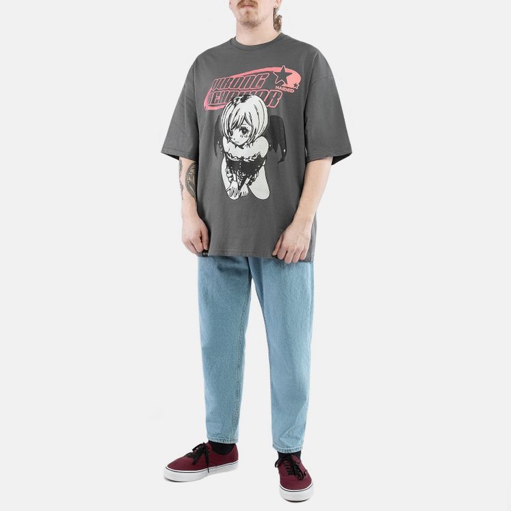 Футболка HAIDED WRONG BEHAVIOR, серый