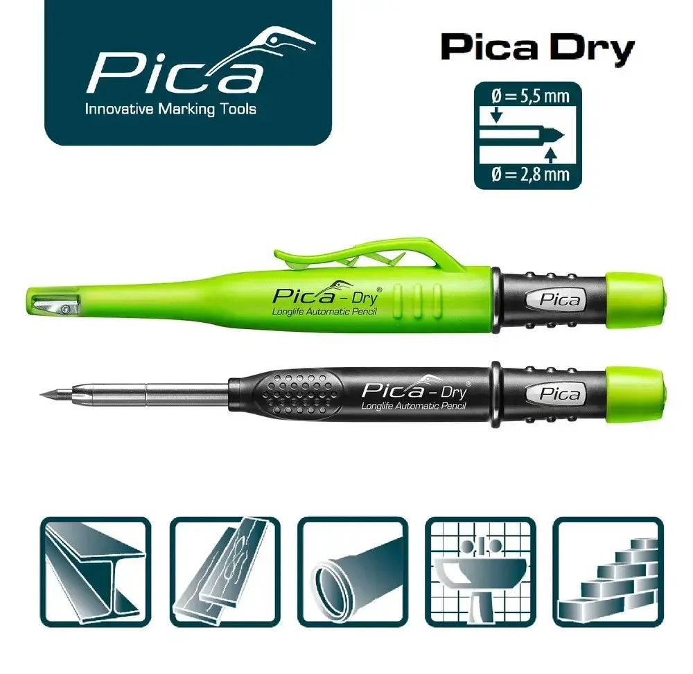 Строительный автоматический карандаш PICA DRY Longlife 3030