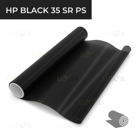 Пленка тонировочная металлизированная HP BLACK 35 SR PS LUXFIL, рулон (размер 1,524x30м.)