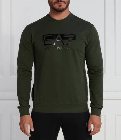 Худи EA7 - зеленый(6RPM60 PJ05Z)