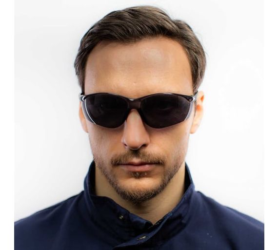 Открытые защитные очки из поликарбоната, с тонированными линзами Delta Plus MEIA MEIAFU