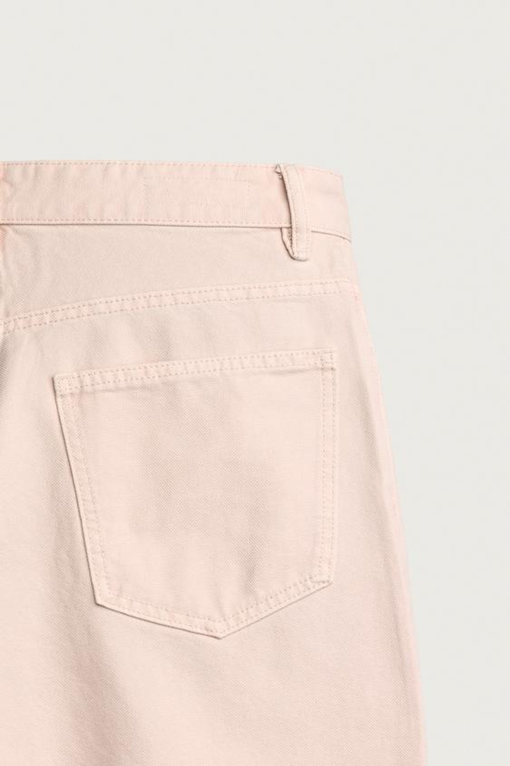 ZARA ДЖИНСОВЫЕ ШОРТЫ RELAXED FIT, РОЗОВЫЙ