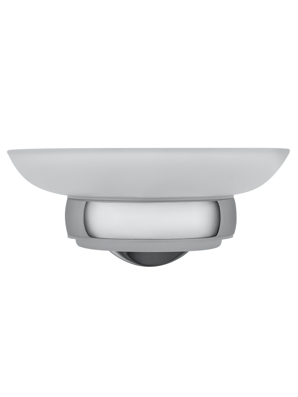 Мыльница с держателем WONZON & WOGHAND EASY, Хром (WW-8122)