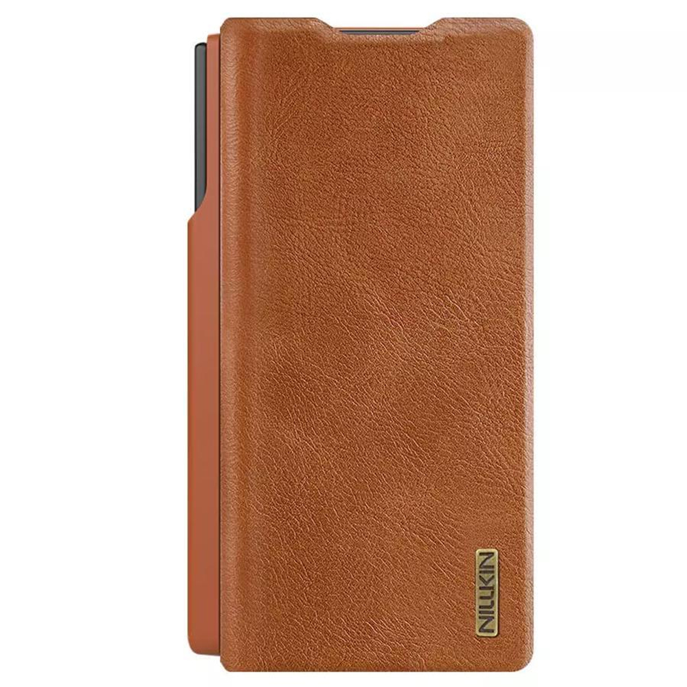 Кожаный чехол-книжка Nillkin Leather Qin Pro для Samsung Galaxy Z Fold 7