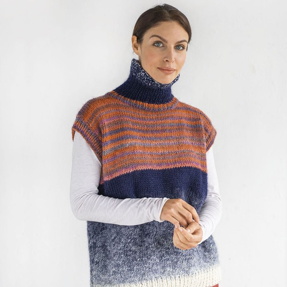 Пряжа Katia Knit Ensemble 55% меринос, 45% полиамид