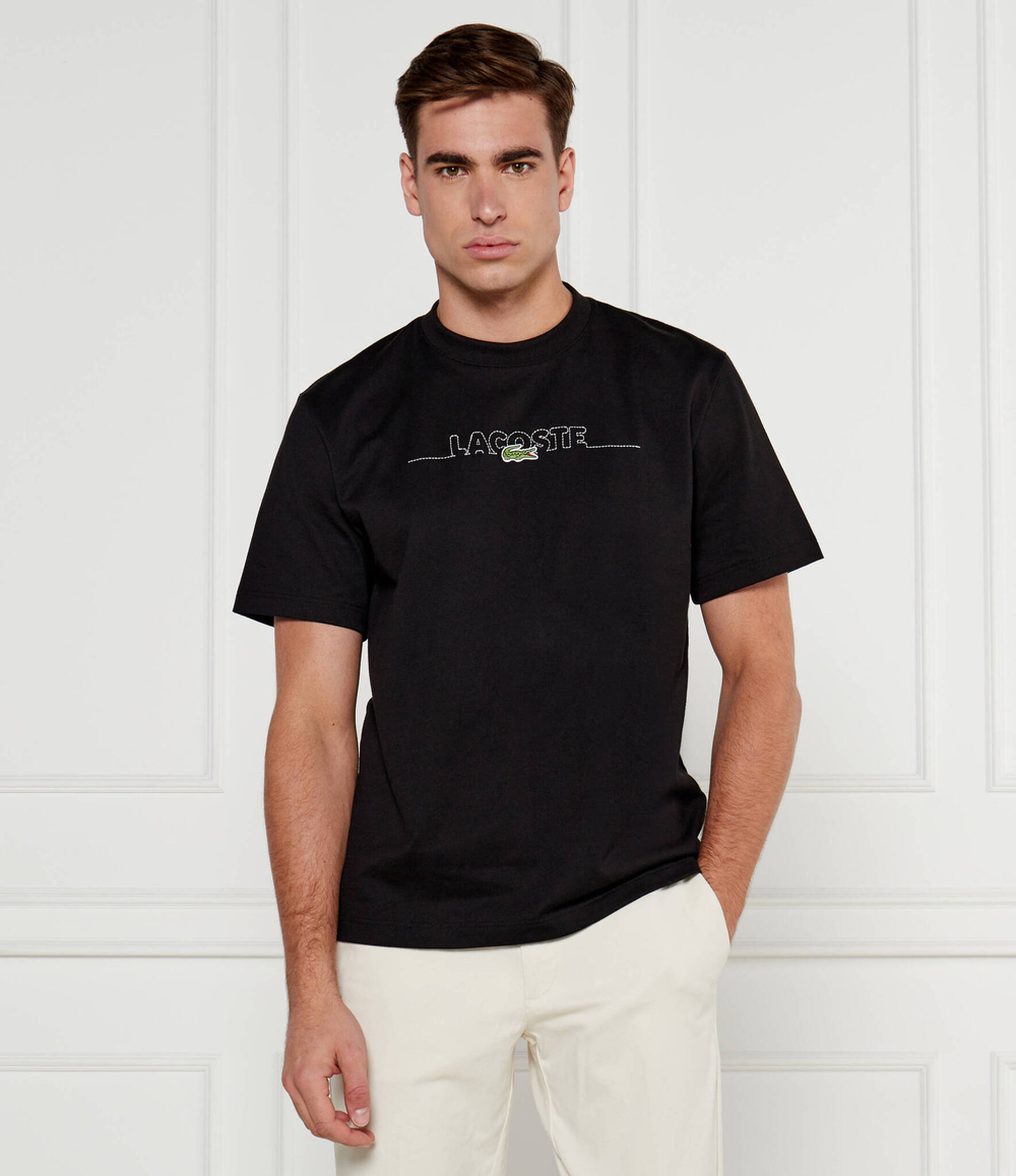 Футболка Lacoste - черный(TH3836)