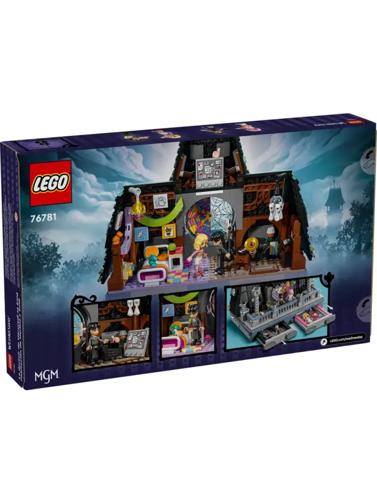 Конструктор Wednesday Sets 76781 Комната Уэнсдэй и Энид