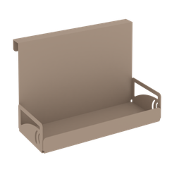 Навесной лоток для канцелярских принадлежностей MAN-02 Металл Мокко 200*100*130