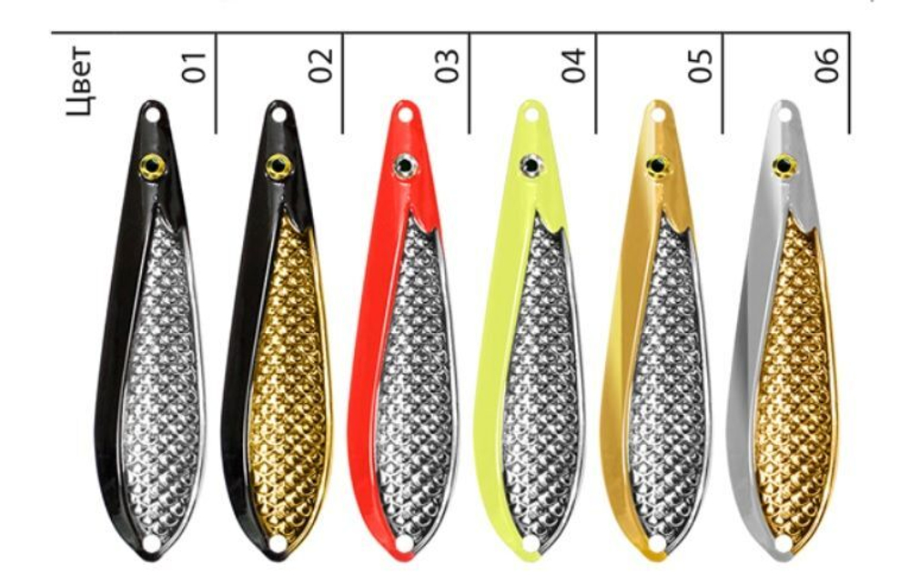 Блесна колебалка ЧУХНА 14,0g цвет 04