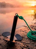 Якорь разборный 5кг с якорной намоткой, толщина 8мм, длина 30м