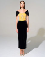 Корсетное платье из премиального бархата