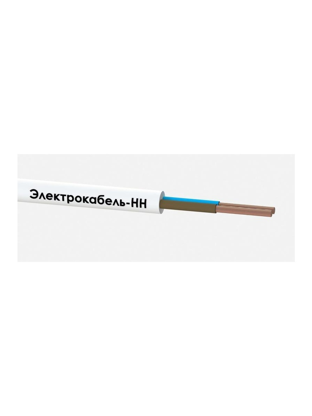 Провод ПВС 2х4 380В Б (уп.100м) ЭЛЕКТРОКАБЕЛЬ НН 000007197
