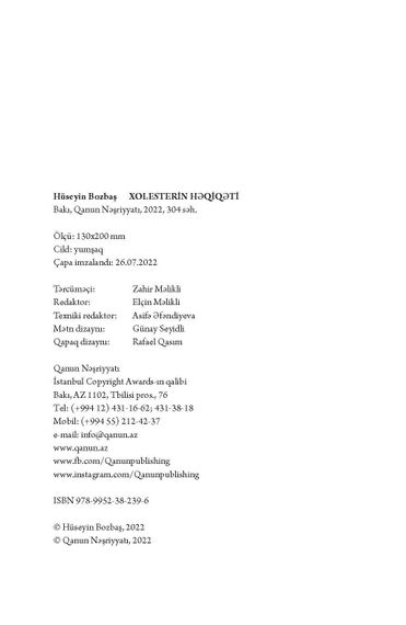 Xolesterin həqiqəti