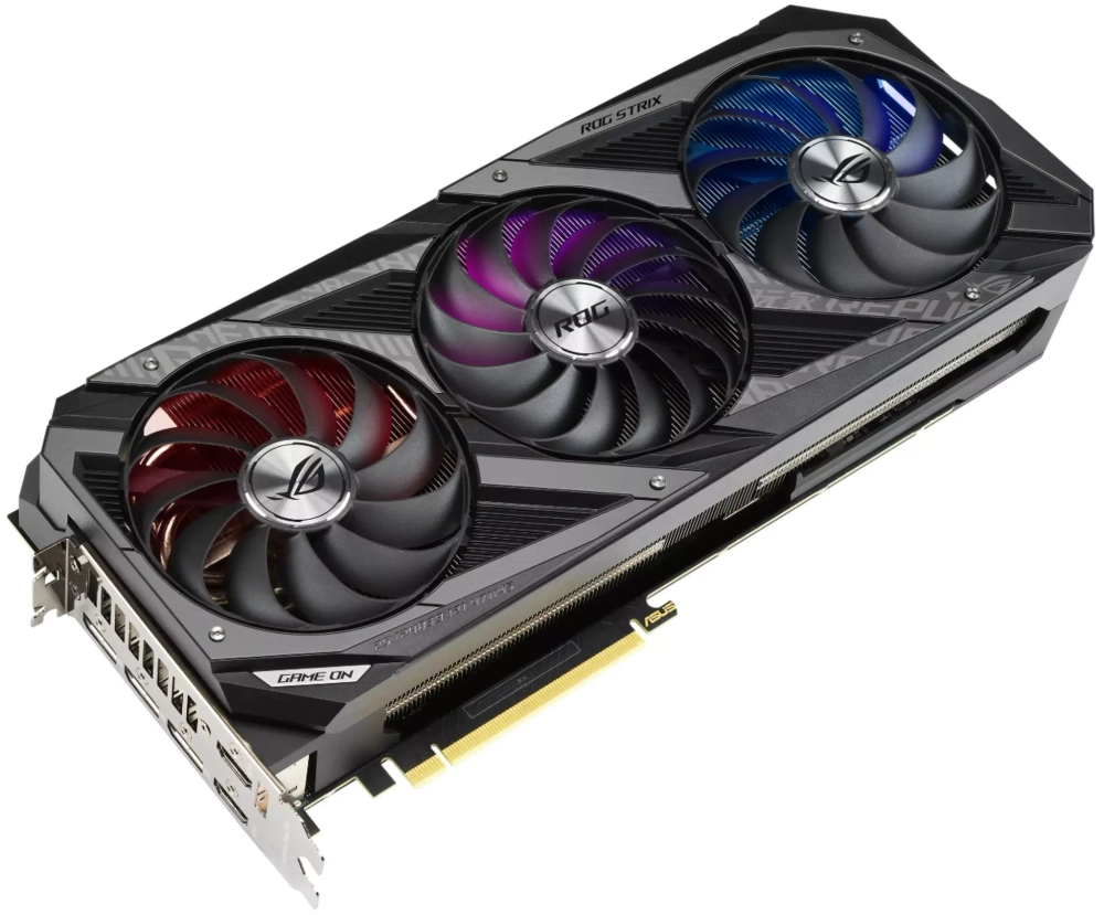 Видеокарта ASUS ROG Strix GeForce RTX 3070 Ti 8GB (ROG-STRIX-RTX3070TI-O8G-GAMING), Retail