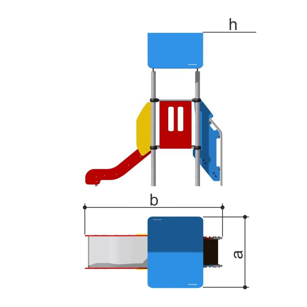 Детская площадка для улицы Romana 104.03.00