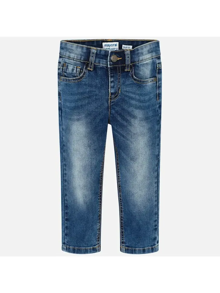 Джинсы Slim fit Mayoral, цвет синий