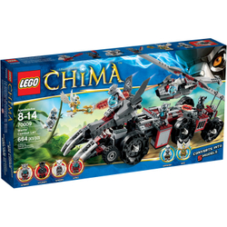 LEGO Chima: Бронетранспортёр Волка Воррица 70009 — Worriz' Combat Lair — Лего Чима