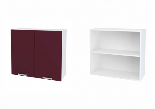 Дина ШВ 800 фасад шимо темный/копус белый