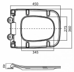 Унитаз подвесной BelBagno SELA BB3201CHR безободковый, с крышкой микролифт, с инсталляцией и кнопкой