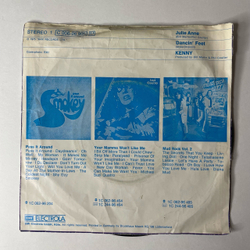 Винтажная виниловая пластинка 7 дюймов (маленькая пластинка) Kenny Julie Anne (Германия 1975)