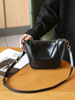 сумка женская натуральная кожа через плечо кросс боди маленькая