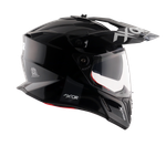 Шлем AXOR X-CROSS DUAL VISOR-E SC, с визором, цвет черный (XL)