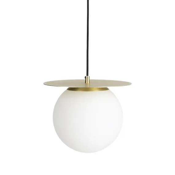 Подвесной светильник Manz Ø20 см, латунь